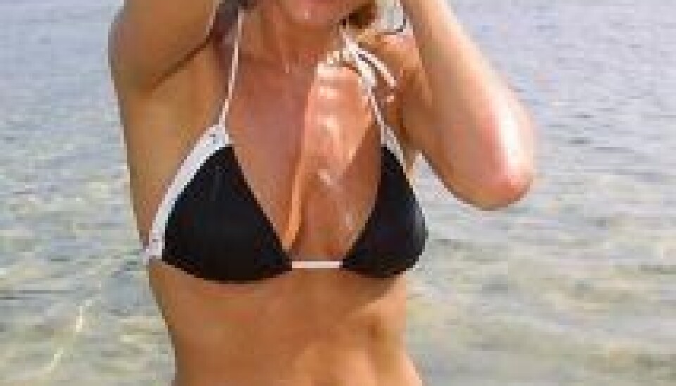 Vinder af 'Robinson 2001: Malene Hasselblad (Foto: TV3)