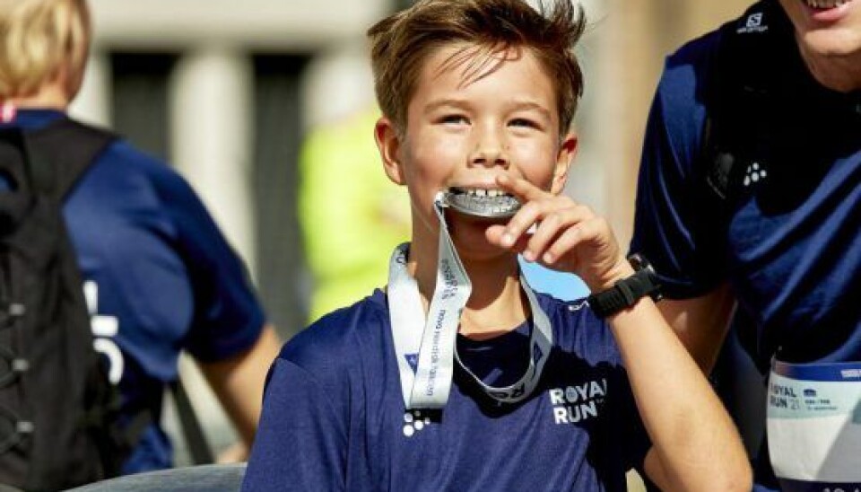 Prins Vincent med sin medalje. (Foto: Bo Nymann)