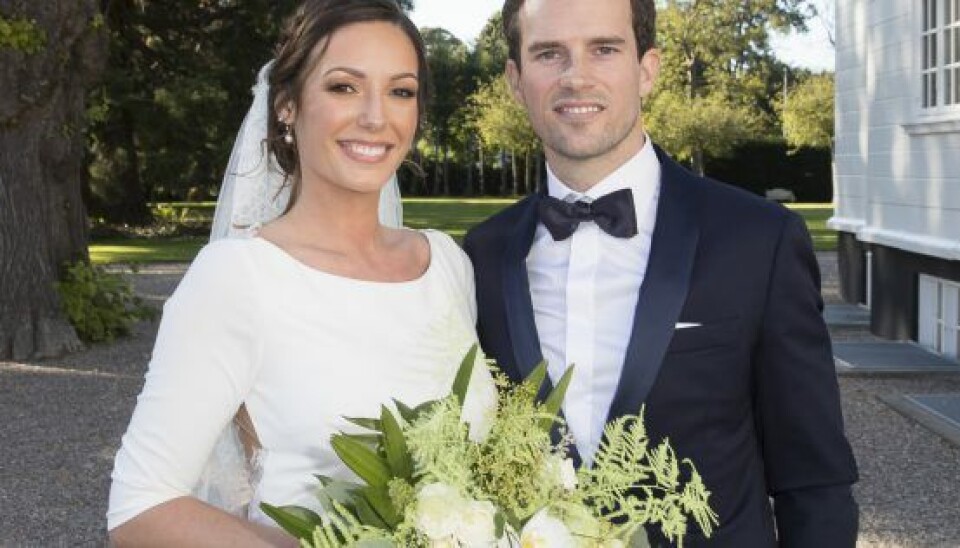 Nicolai Laudrups bryllup med Sofie Sandberg på Sølyst i Klampenborg. (Foto: Henrik R. Petersen)