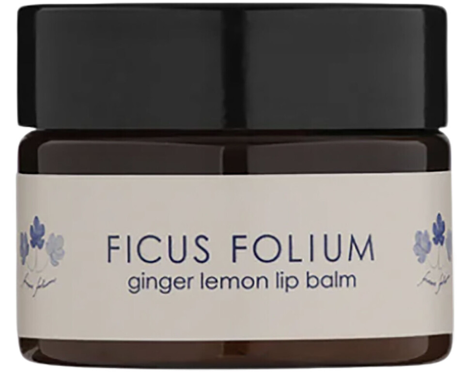 Ginger Lemon Læbepomade, Ficus Folium.
