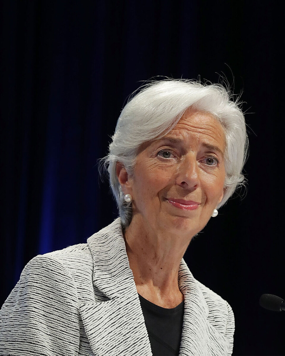 68-årige politiker Christine Lagarde.