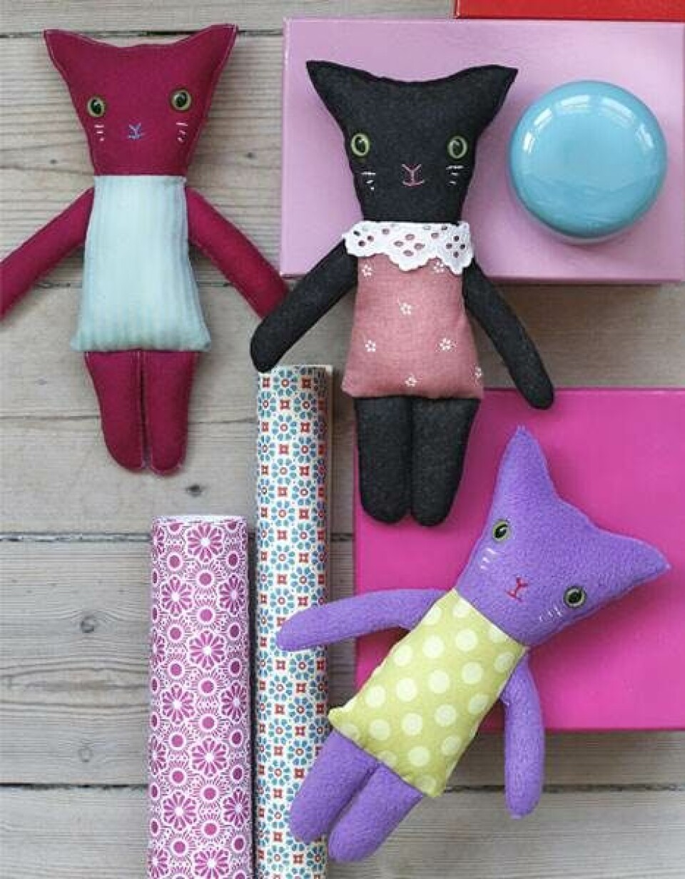 Glæd et barn - sy en bamse fra Hendes Verden