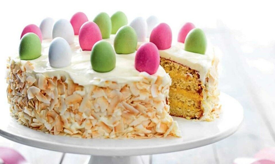 Påskekage med kokos og citron