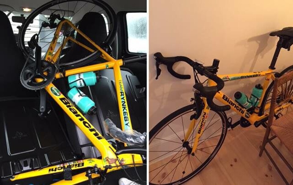 På cykel til Paris 3: Cyklen er kommet og nu venter landevejen