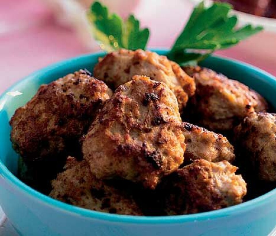 Krydrede kalvefrikadeller