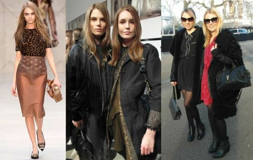 London Fashion Week: Mulberry & Burberry