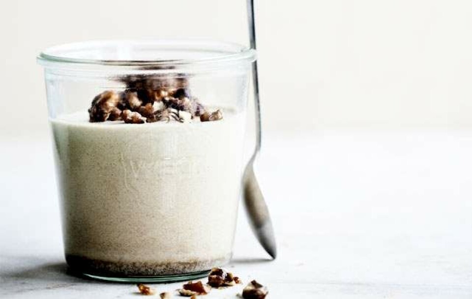 Hvid chokolademousse