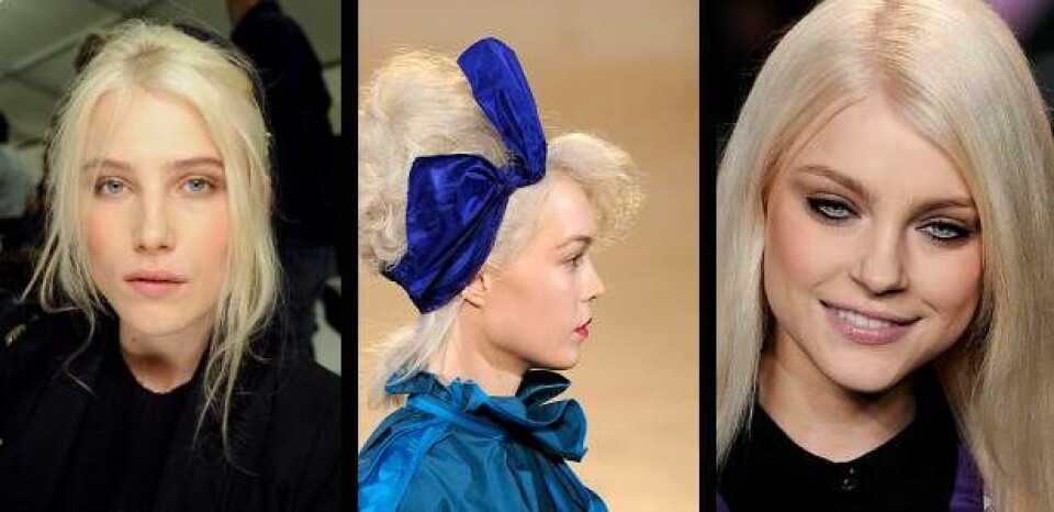 Blond uden affarvning