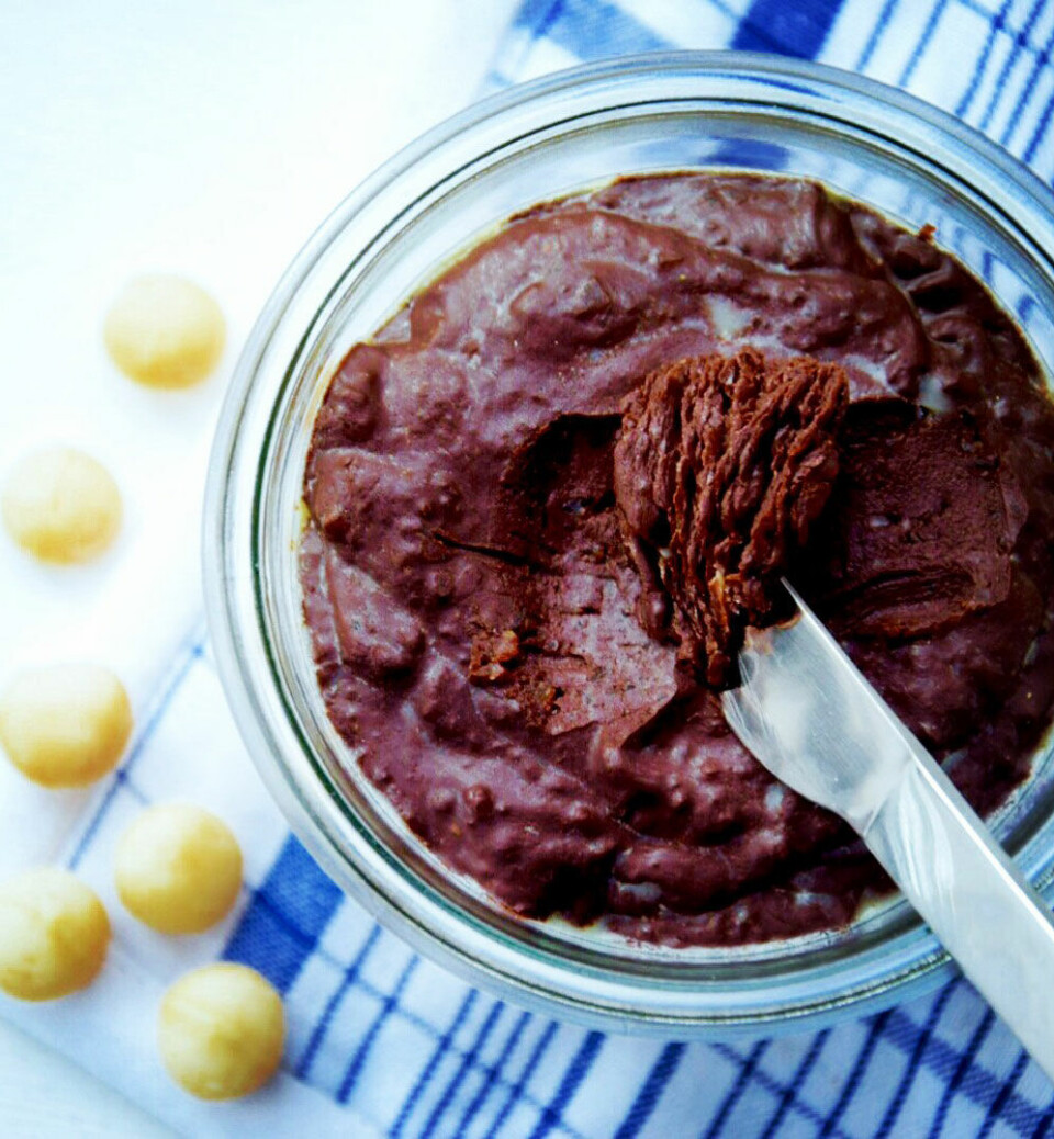 Nutella med macadamianødder Nutella med macadamianødder fra Hjemmet