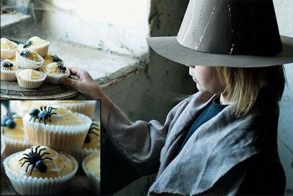 Spindelvævsmuffins