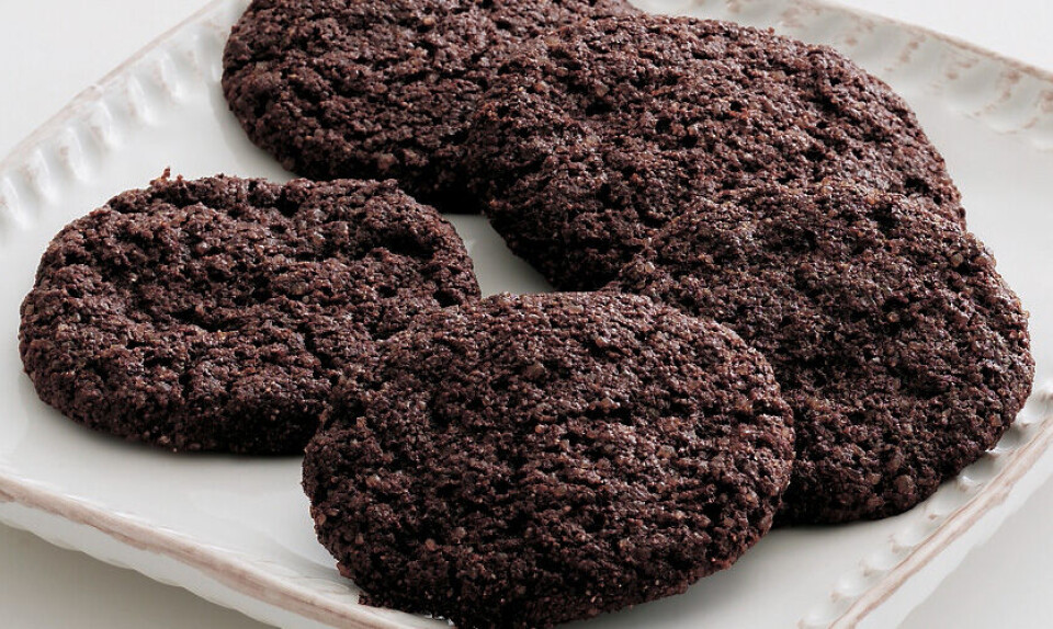 Glutenfri cookies med kakao