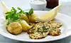 Persillestegte fiskefileter