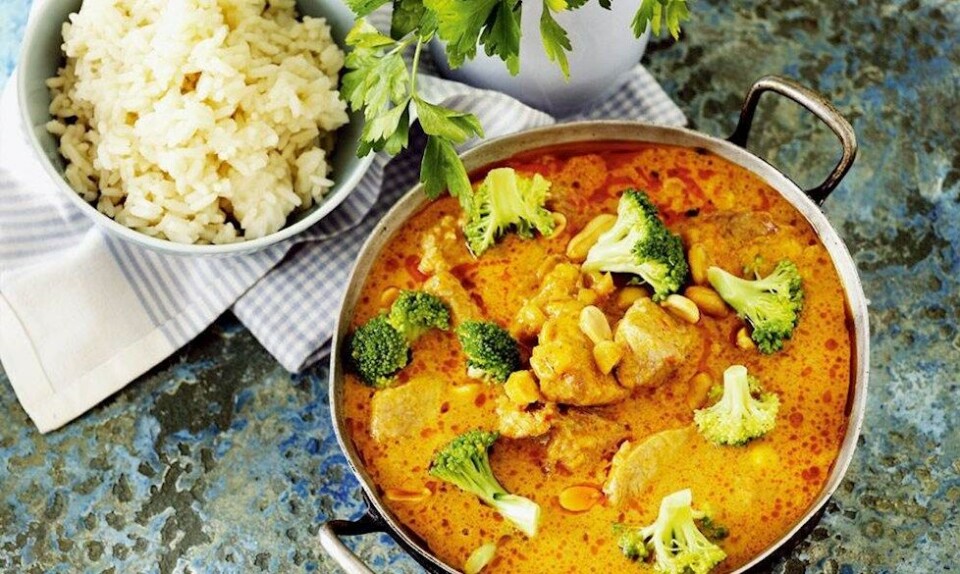 Mørbrad a la thai