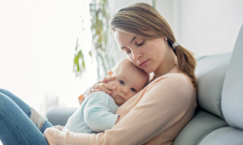 Mor med barn