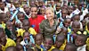 Med Maria Montell i Kenya