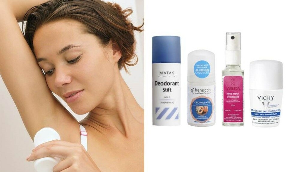 Test af deodoranter