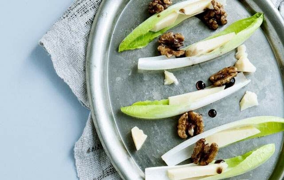Opskrift på gedeost med valnødde-sirup