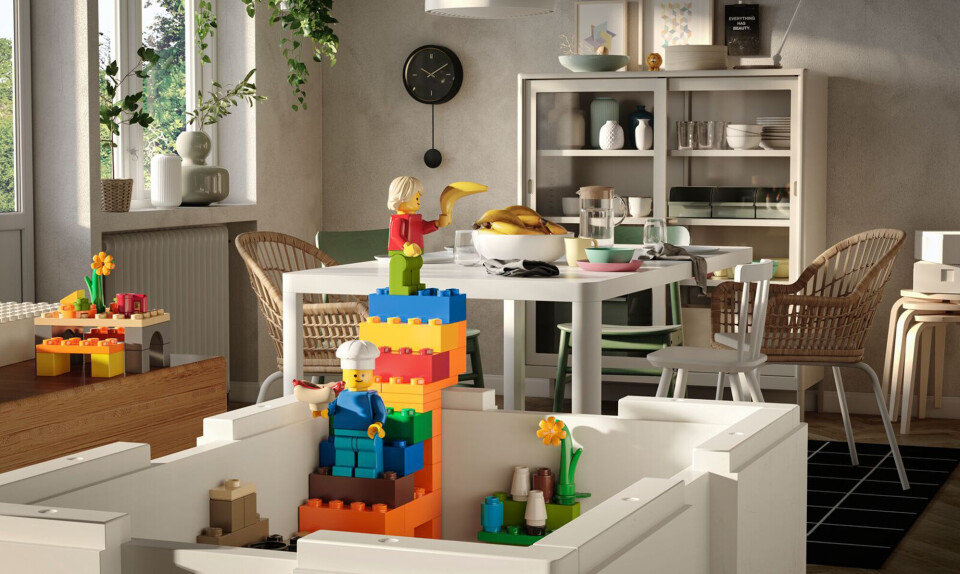 LEGO og IKEA BYGGLEK