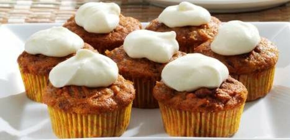 Gulerodsmuffins