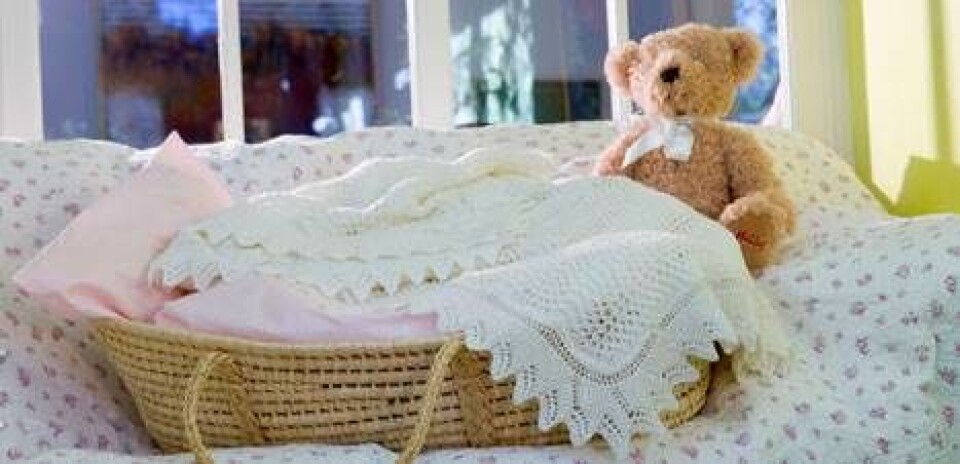 Strik et kongeligt babysvøb fra Hjemmet