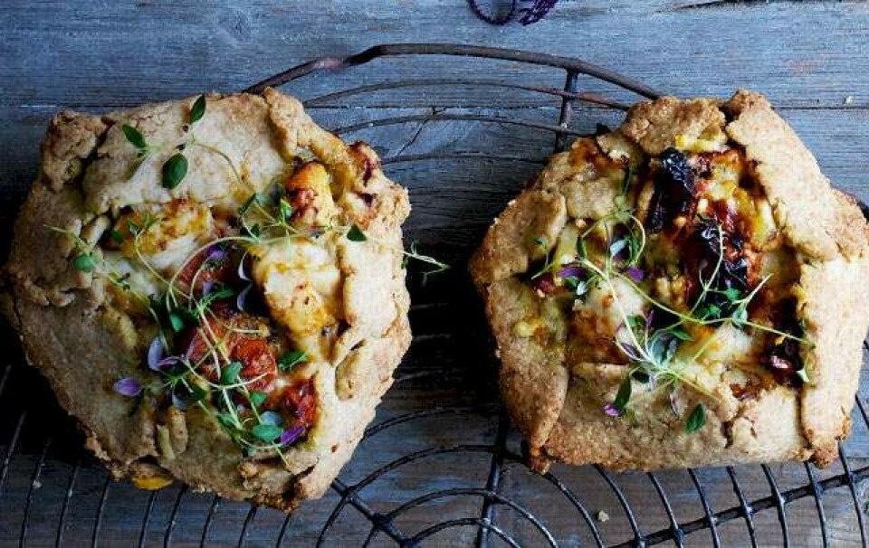 5 små kyllinge-galettes