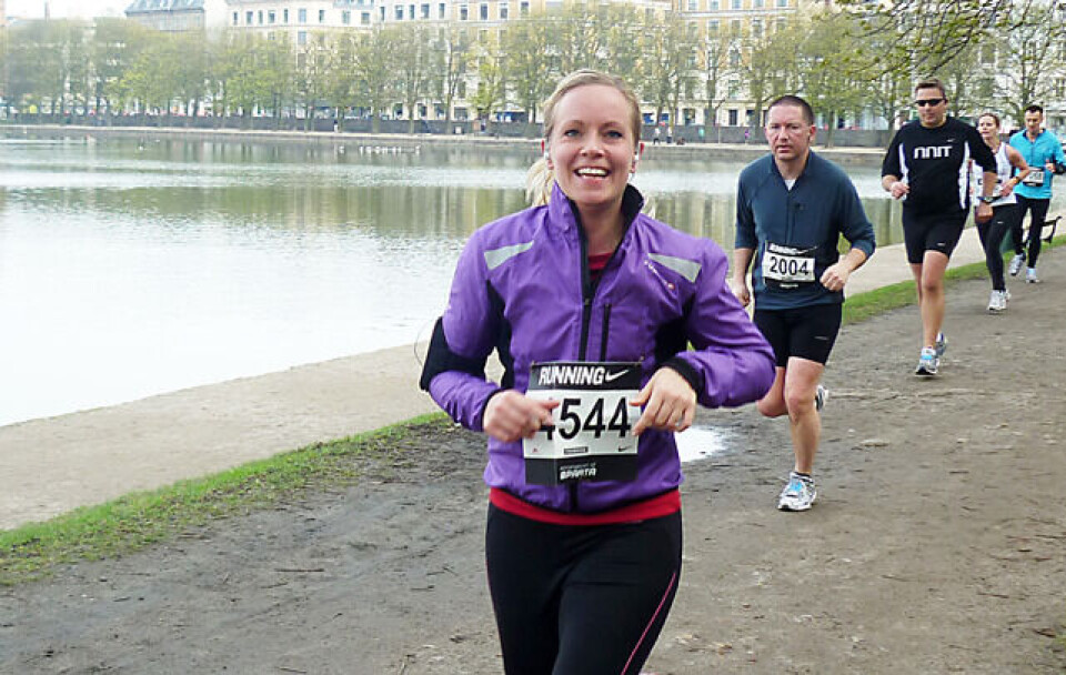 Simone Bodholdt kom fra 5 km til halvmaraton med et løbeprogram.