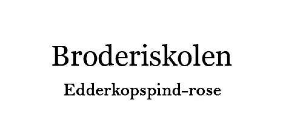 Edderkoppespind-rose fra Hendes Verden