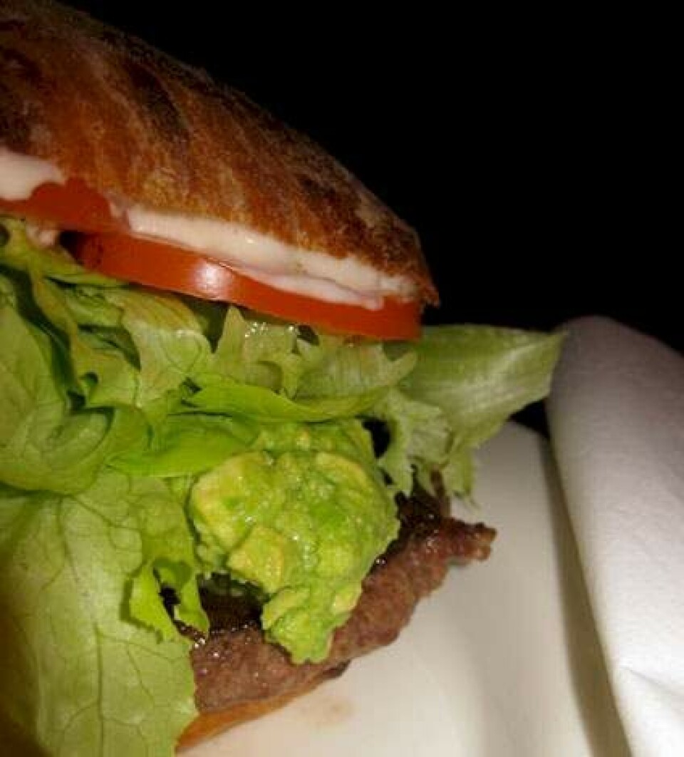 Seriøs steak-sandwich