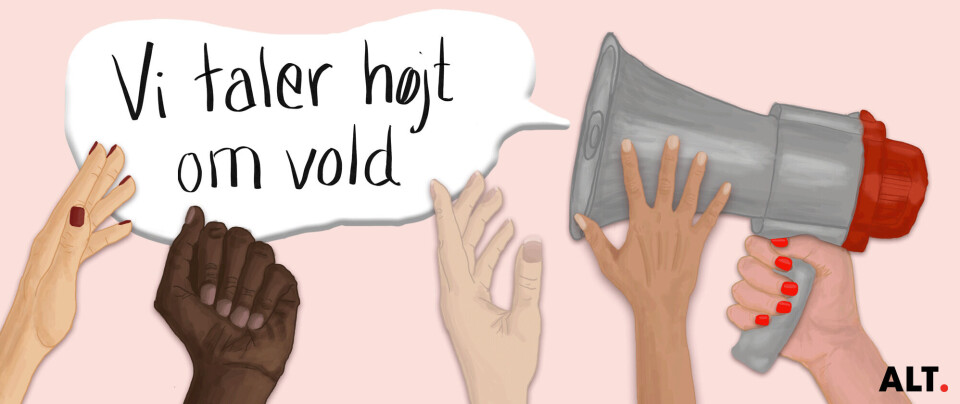 Vi taler højt om vold – og håber, at du vil tale med