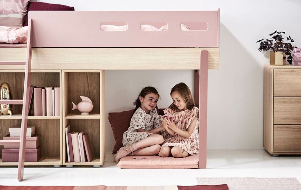 Indret børneværelset med nordisk design