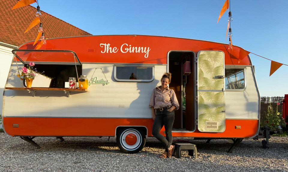 The Ginny ginbar Campingvogn Carina Troelsen