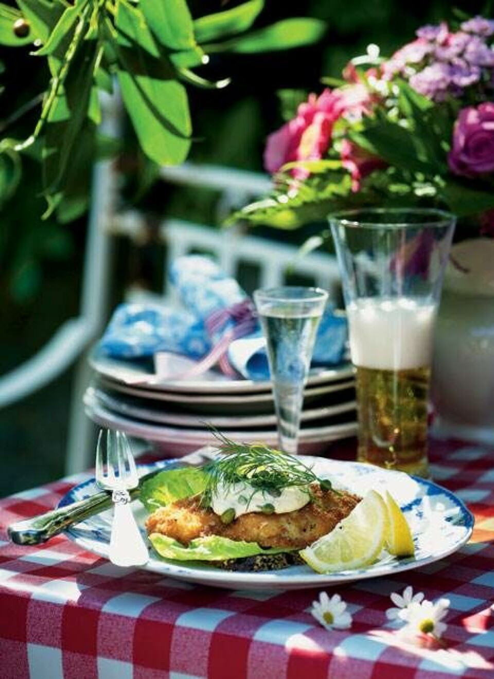 Fiskefilet med remoulade