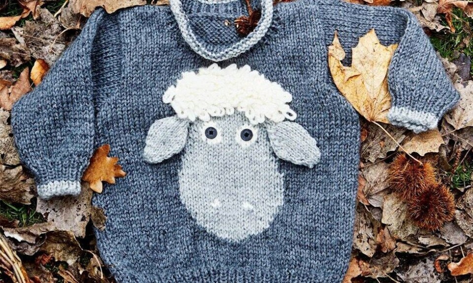 Strikkeopskrift barnesweater