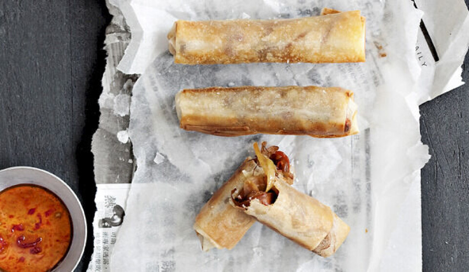 thai-forårsrulle opskrift