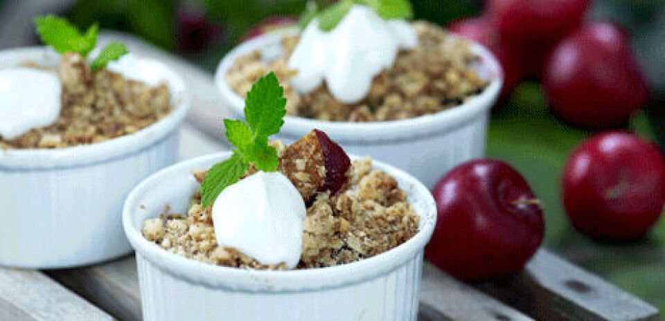 Blommecrumble
