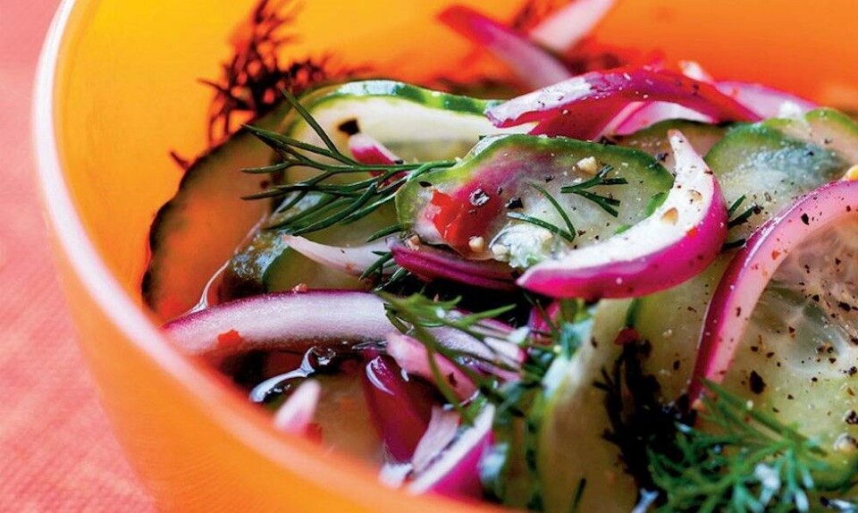 Spicy agurkesalat