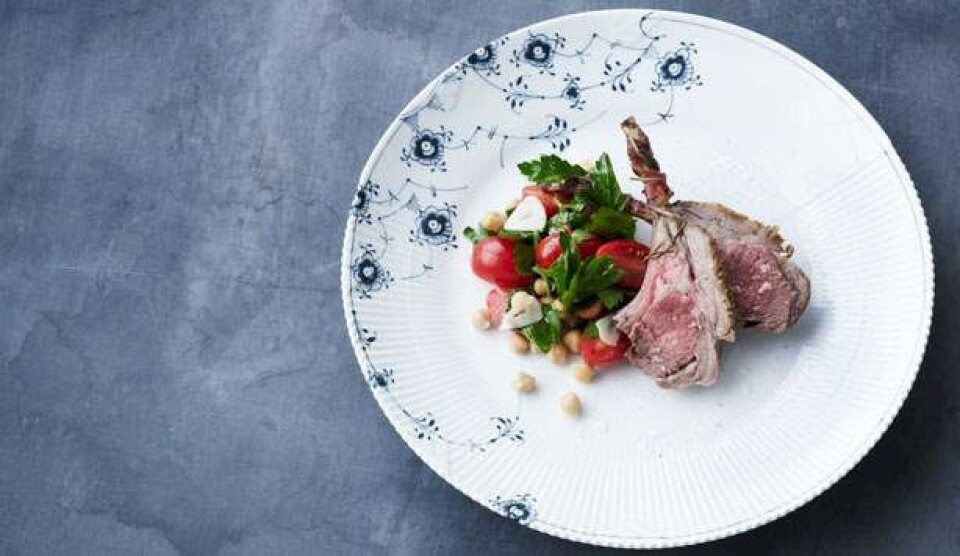 Opskrift på lammerack med panchetta