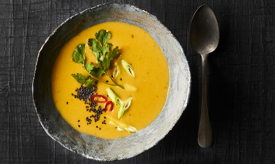 Sød kartoffelsuppe