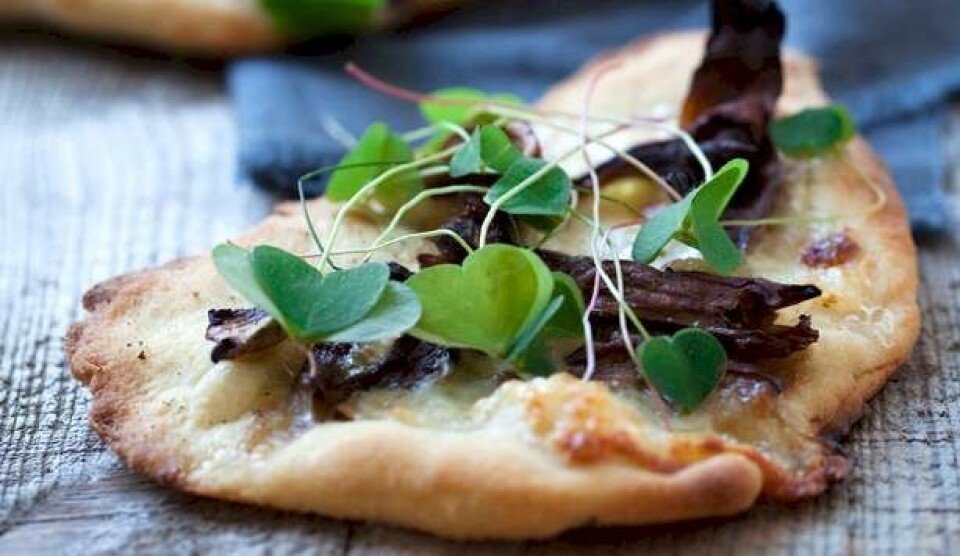 Opskrift på minipizzaer med Karl Johan svampe