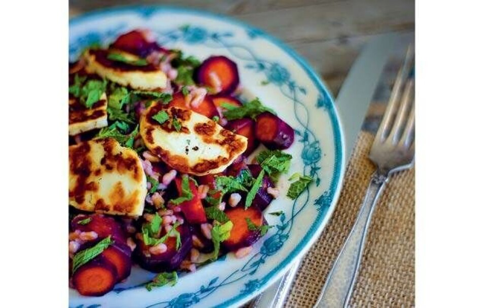 Sund og frisk salat opskrift