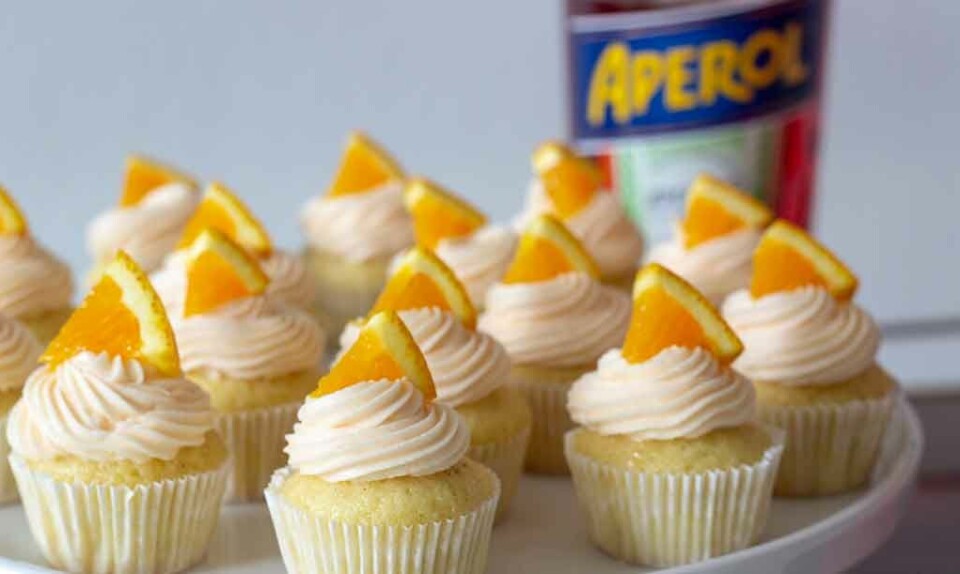 Aperol-cupcakes