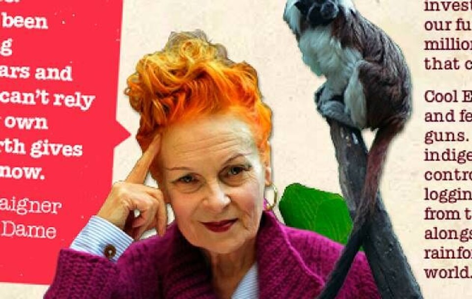 Vivienne Westwood er i julehumør