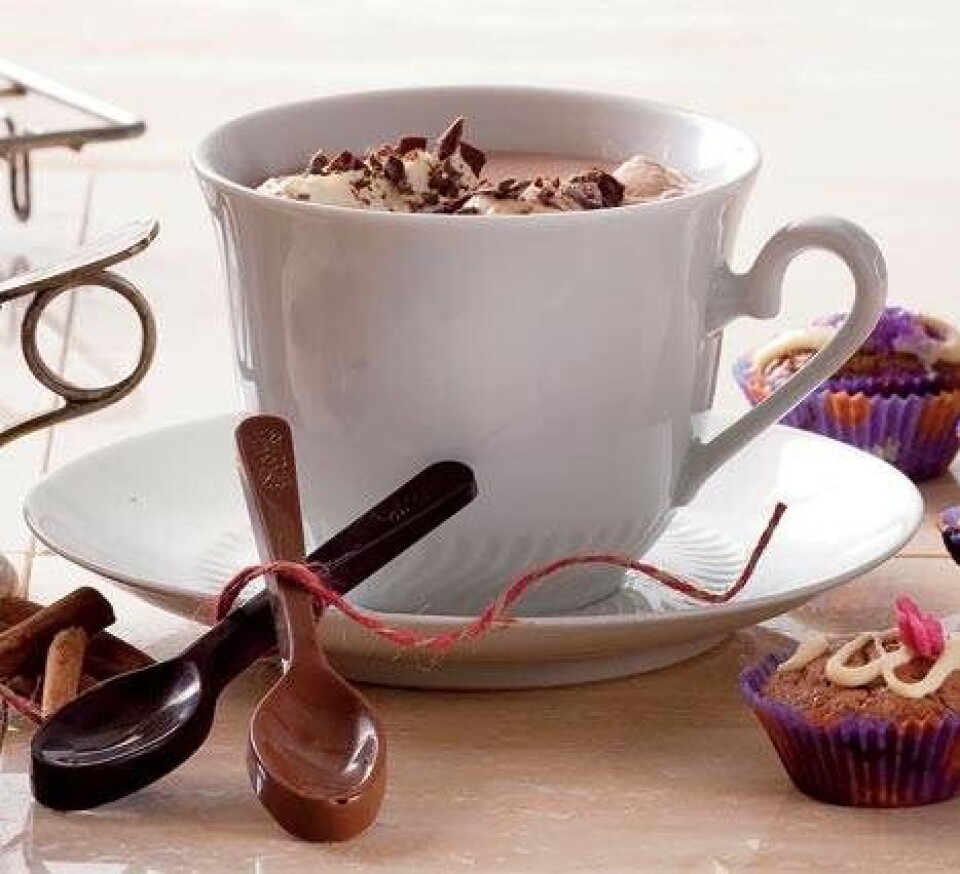 Varm kaffechokolade