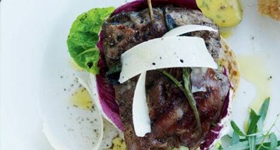 Burger på italiensk