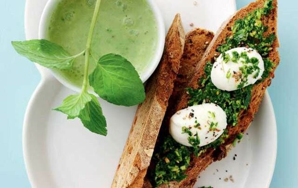 suppe og Crostini