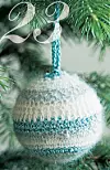 Flot hæklet julekugle fra Hendes Verden