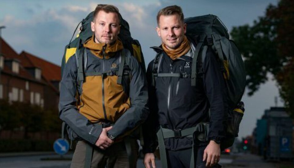 Michael og René fra 'Først til verdens ende' (Foto: Peter Leth-Larsen/TV 2)