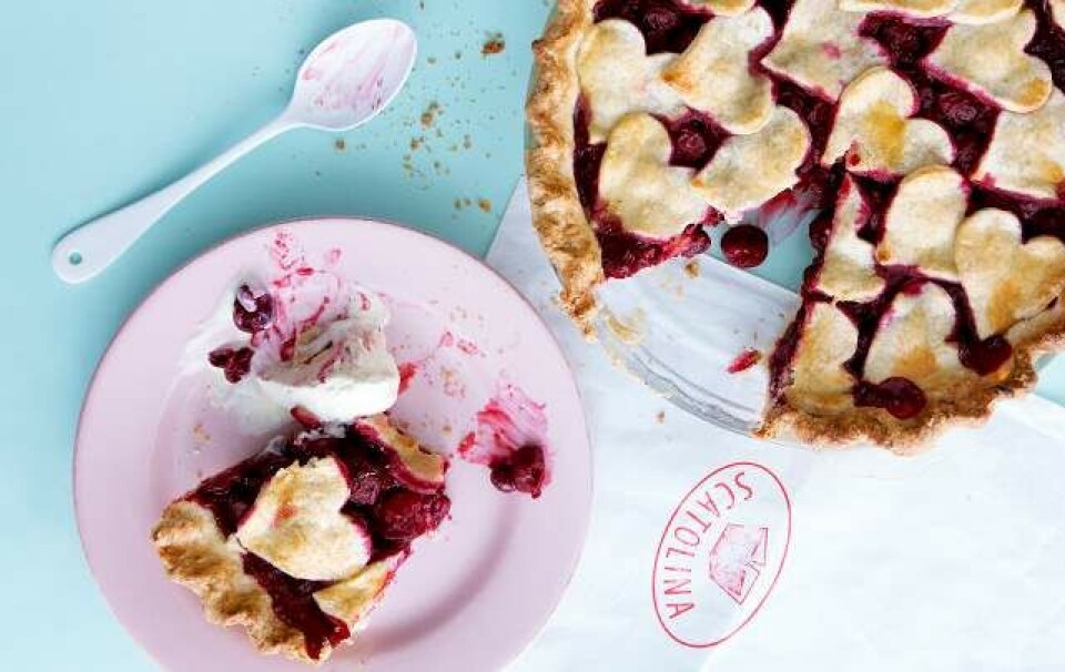 Opskrift på cherry pie