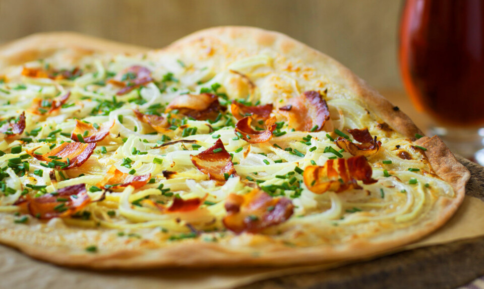 Flammkuchen opskrift