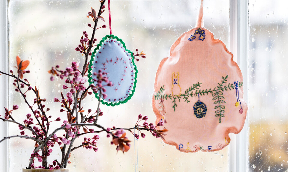 skabeloner til påske pynt